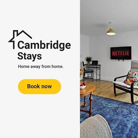 Cambridge Stays Riverside 2Br Flat-Walk To Centre-Parking-Balcony Экстерьер фото