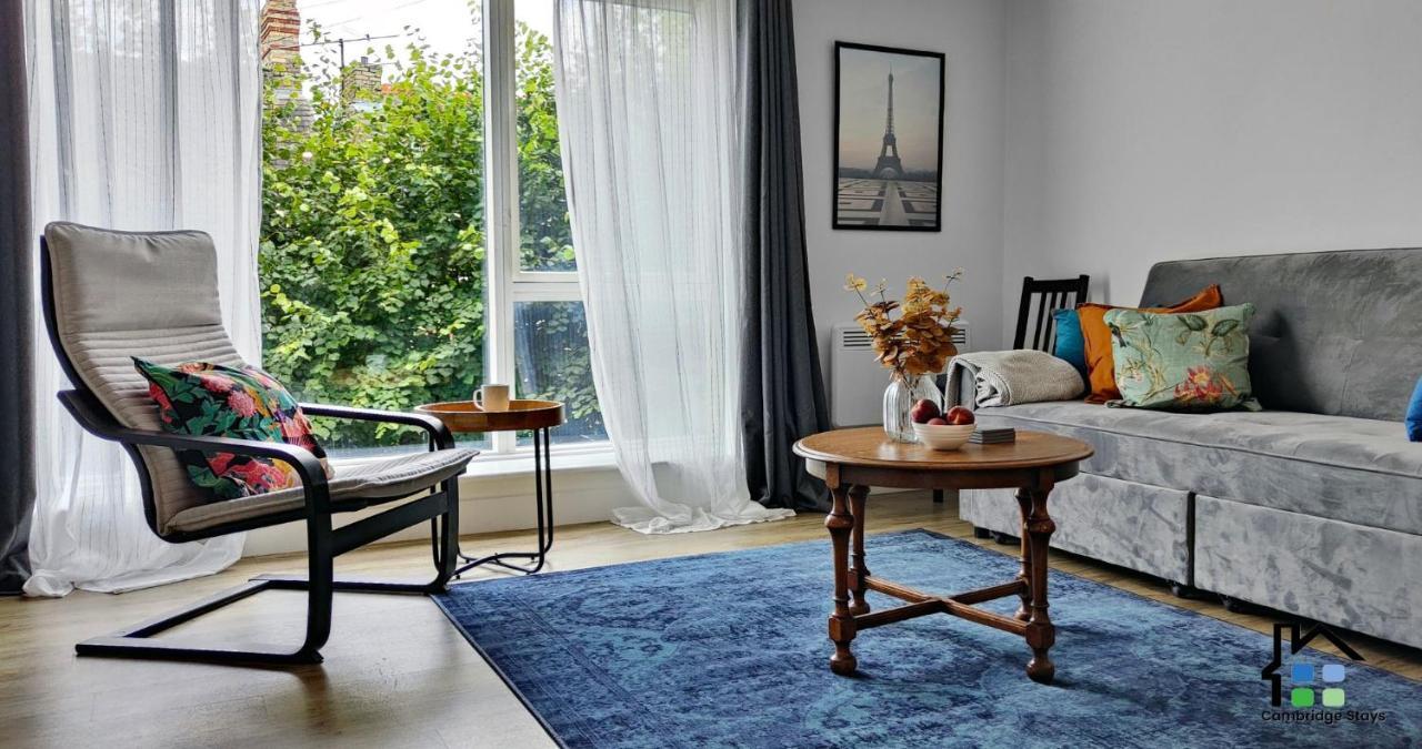 Cambridge Stays Riverside 2Br Flat-Walk To Centre-Parking-Balcony Экстерьер фото