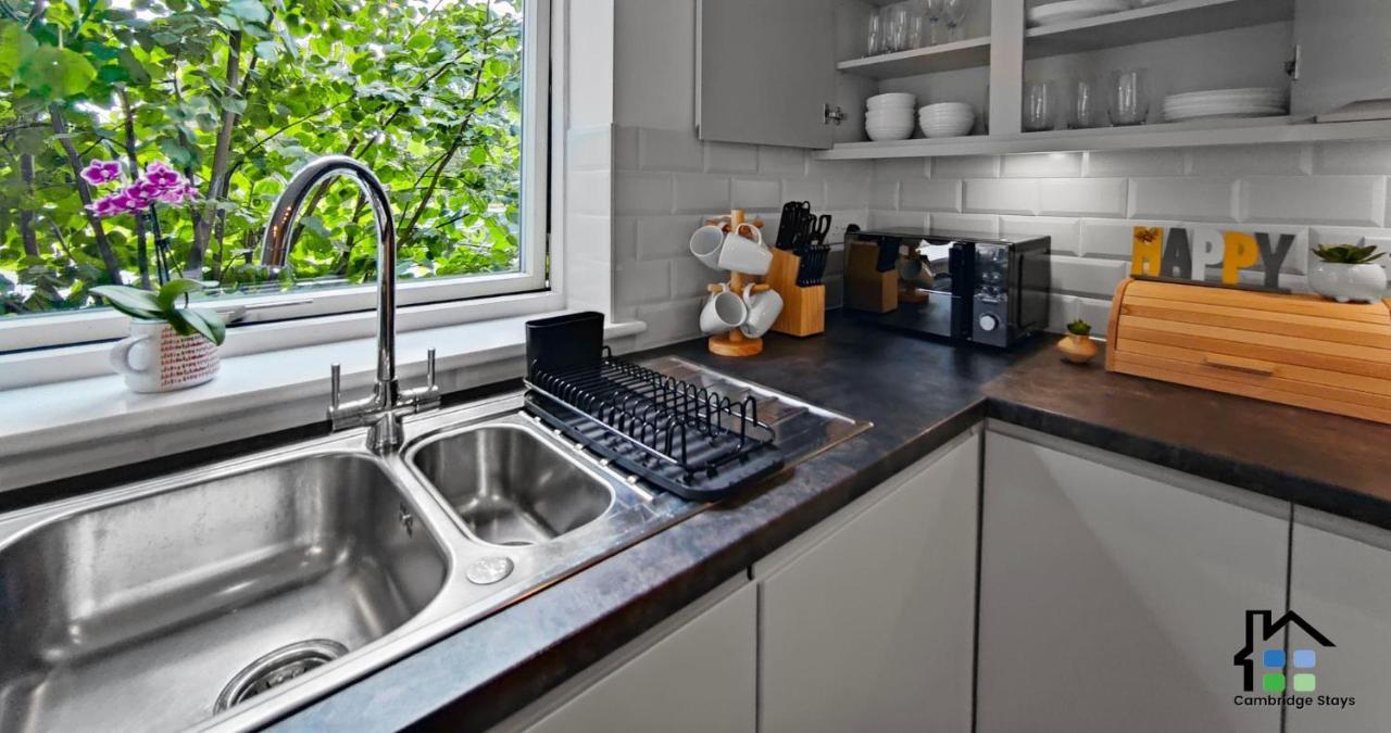 Cambridge Stays Riverside 2Br Flat-Walk To Centre-Parking-Balcony Экстерьер фото