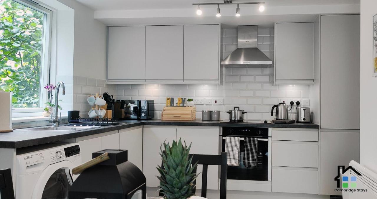 Cambridge Stays Riverside 2Br Flat-Walk To Centre-Parking-Balcony Экстерьер фото